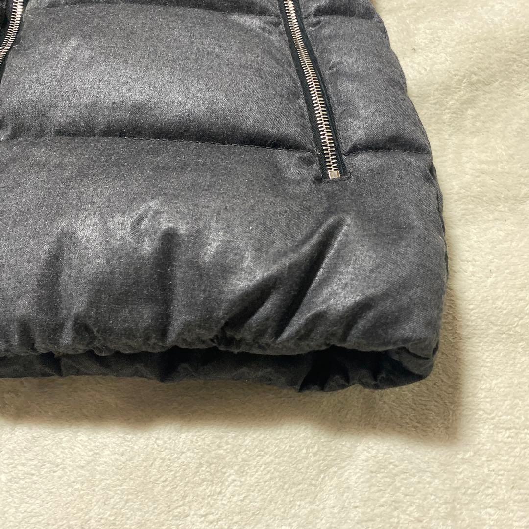 ✨希少✨DUVETICA カシミヤ混　ダウンベスト　FEBDUE グレー　42