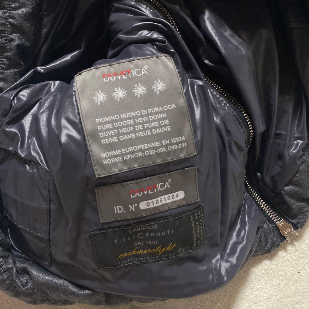 ✨希少✨DUVETICA カシミヤ混　ダウンベスト　FEBDUE グレー　42
