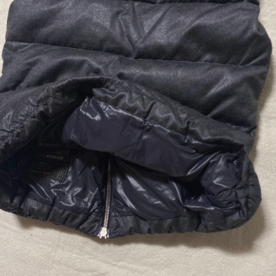 ✨希少✨DUVETICA カシミヤ混　ダウンベスト　FEBDUE グレー　42