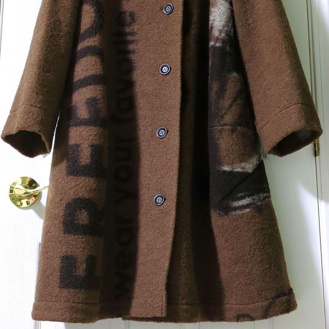 【専用】慈雨　センソユニコ　ロングコート　アウター　英文字