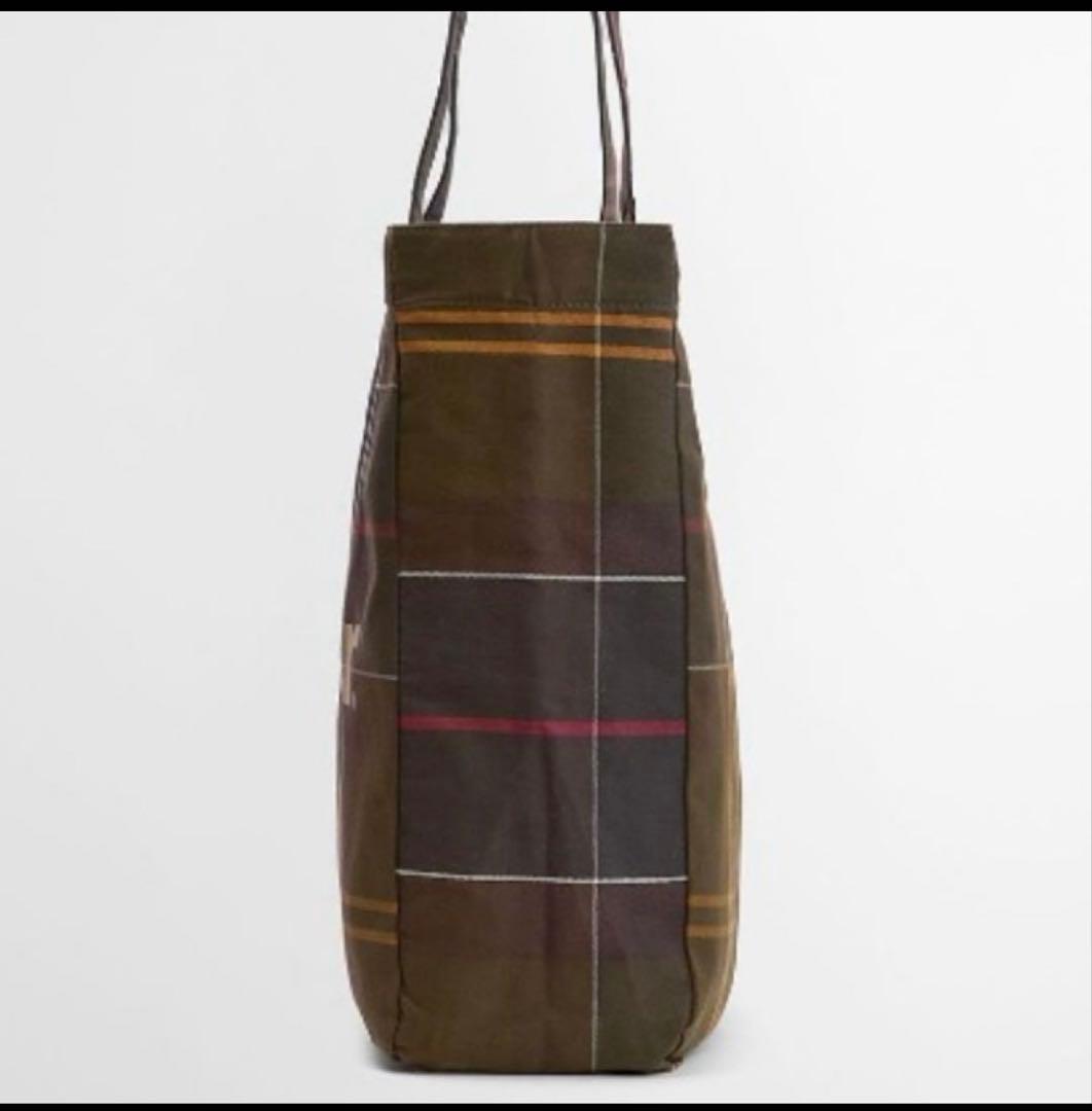 美品　バブアー　トートバッグ　大容量　barbour tote bag