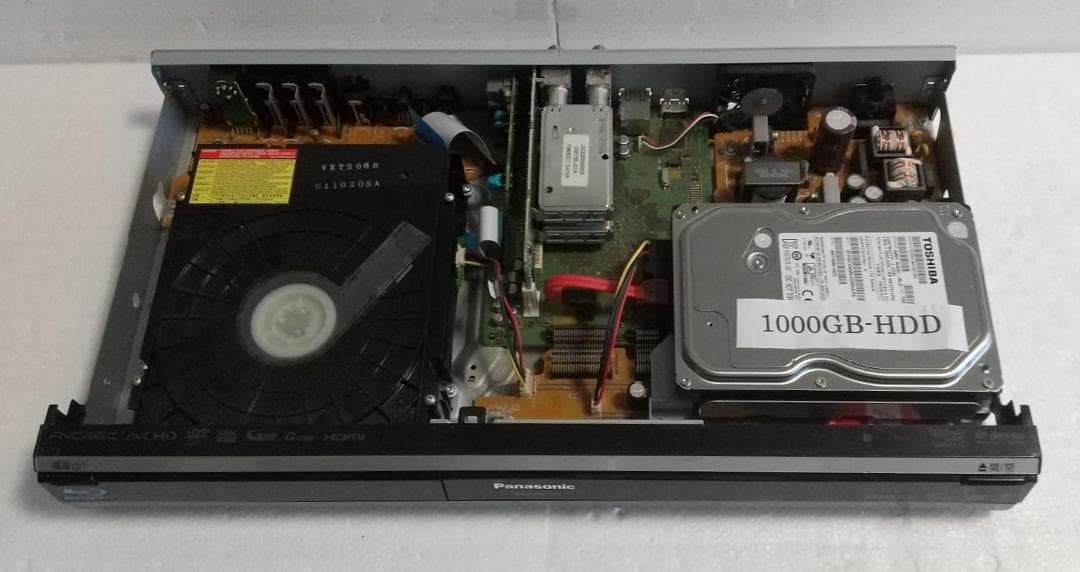 1TB-W録-Panasonic BDレコーダーDMR-BW570完動品