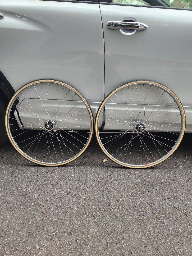 Dura-Ace ARAYAGOLD 完組ホイール 前後セット競輪 NJS認定