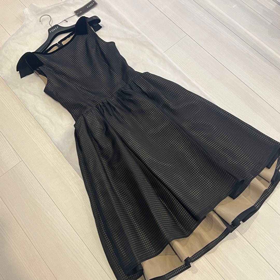 極美品　FOXEY ワンピース フレアドレス　38