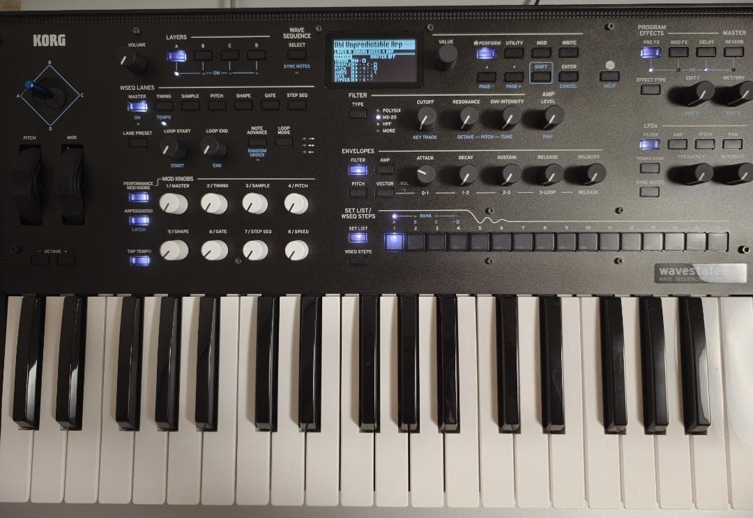 鍵盤楽器 Korg Wavestate mk2