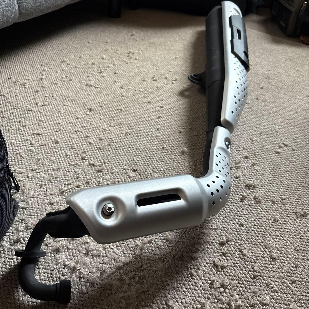 ハンターカブ純正マフラー　25年8月　新車納車時交換品