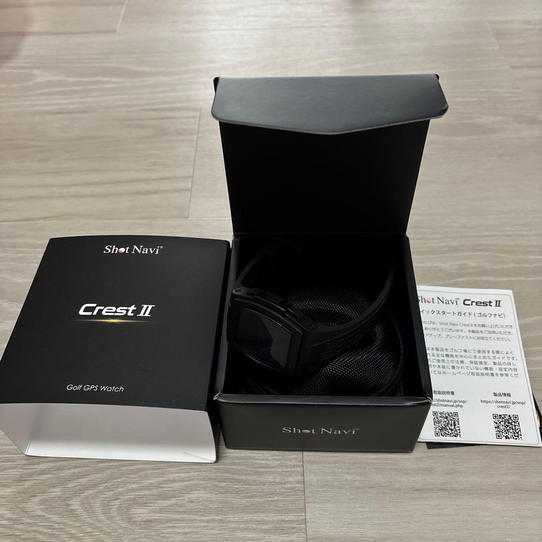 Shot Navi Crest II ゴルフGPSウォッチ