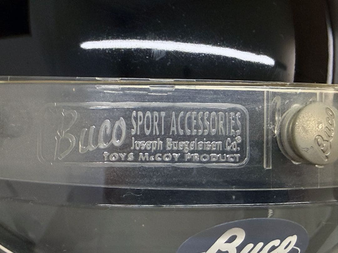 美品　Buco ヘルメット クリアシールド付き58-60cm