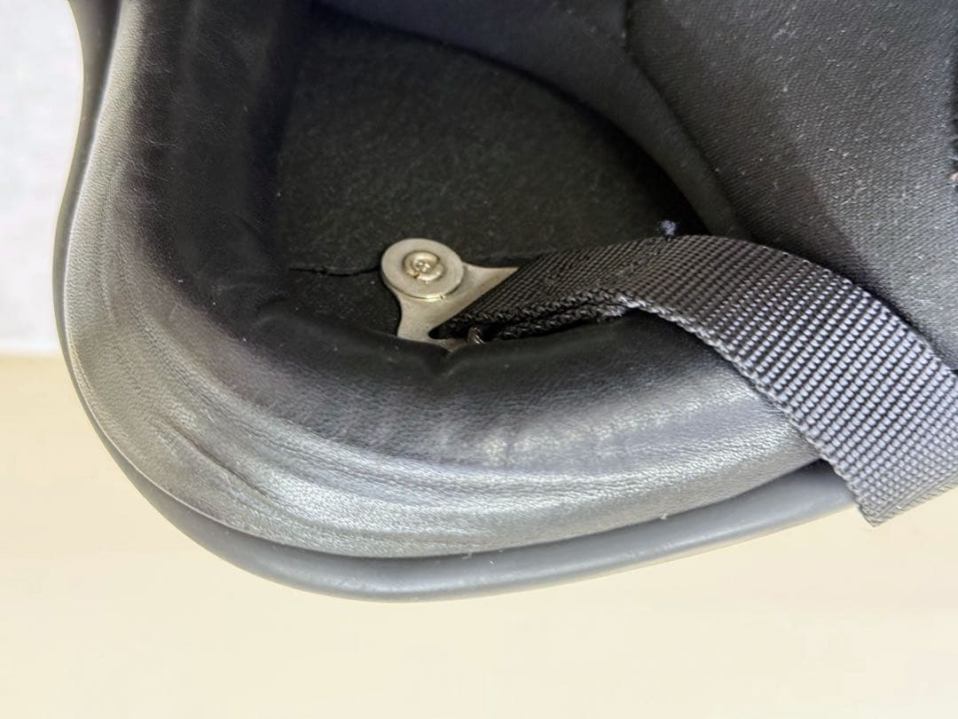 美品　Buco ヘルメット クリアシールド付き58-60cm