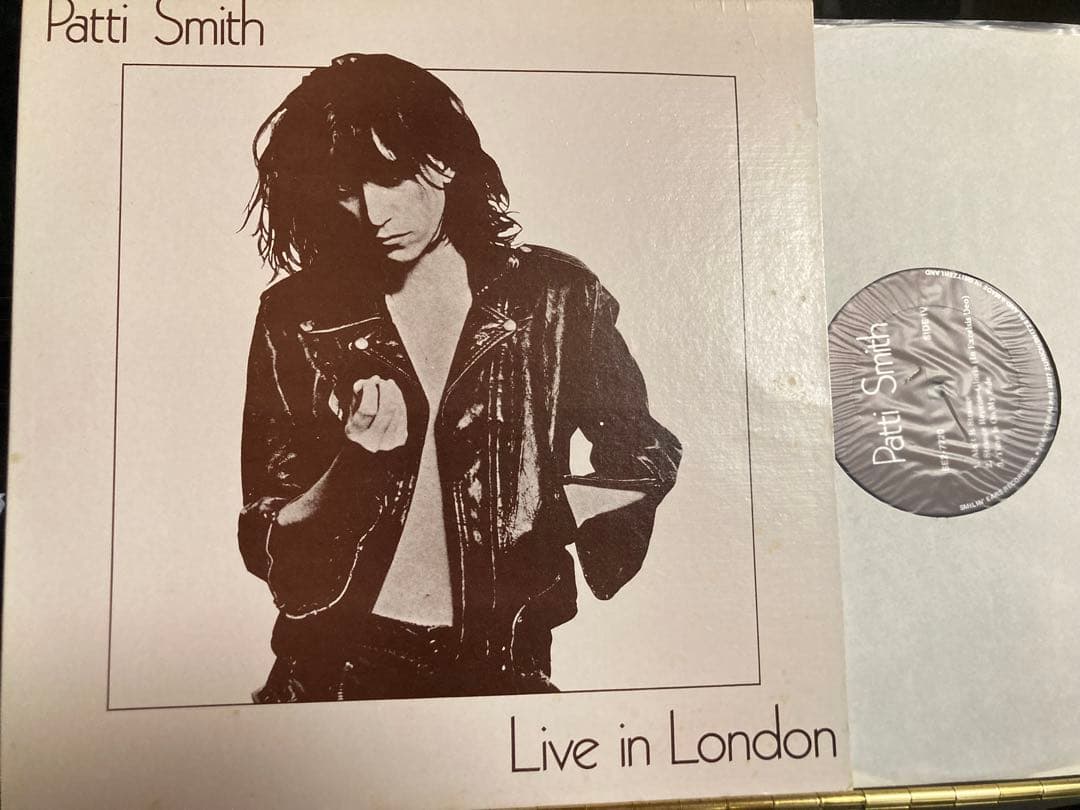 プライベート盤２LPパティスミスPatti Smith Live in ロンドン