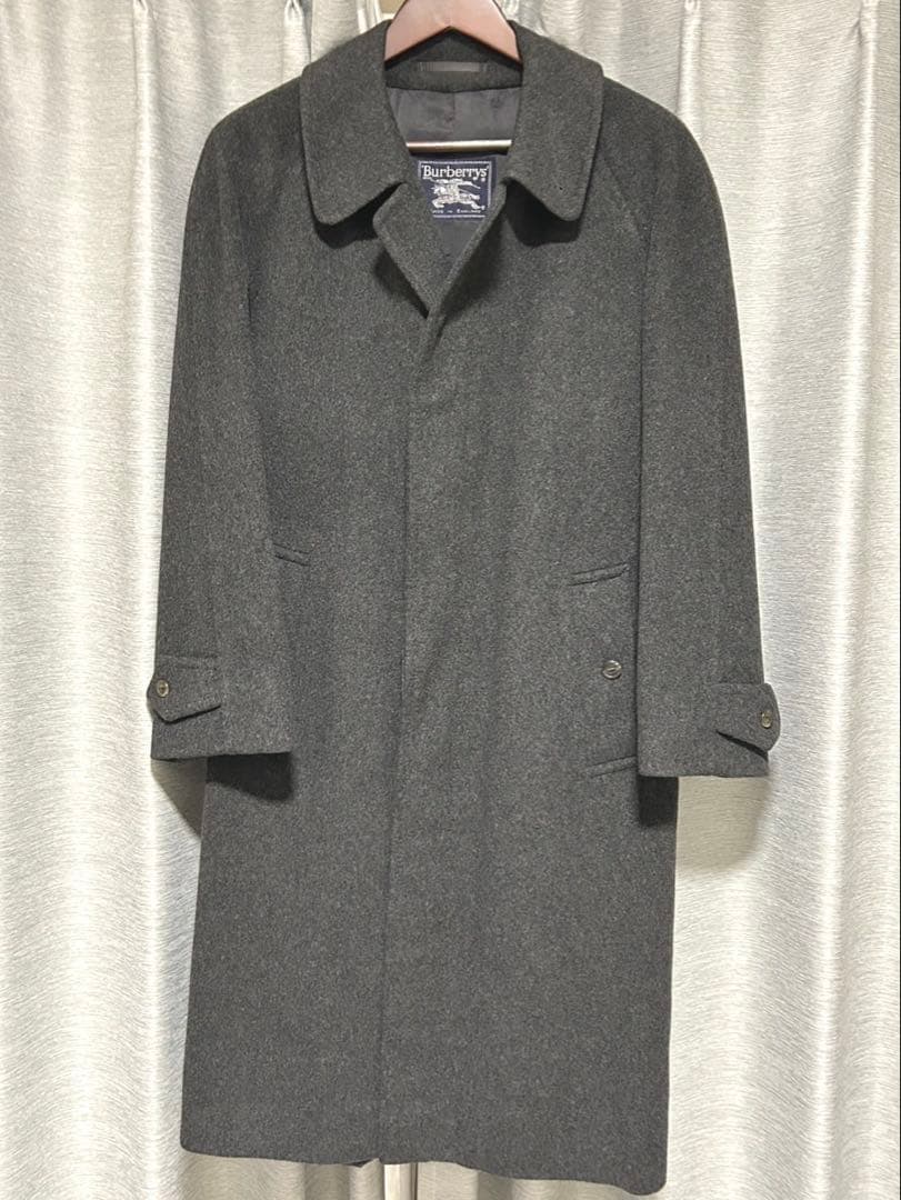 【90's 希少】Burberrys カシミヤ ステンカラーコート