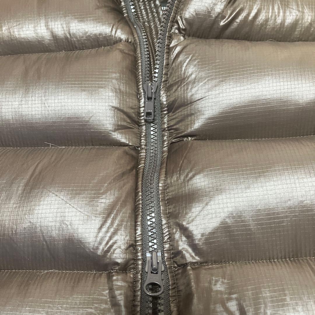 BEAMS PERTEX QUANTUM ダウンベスト 短丈 M ダブルジップ