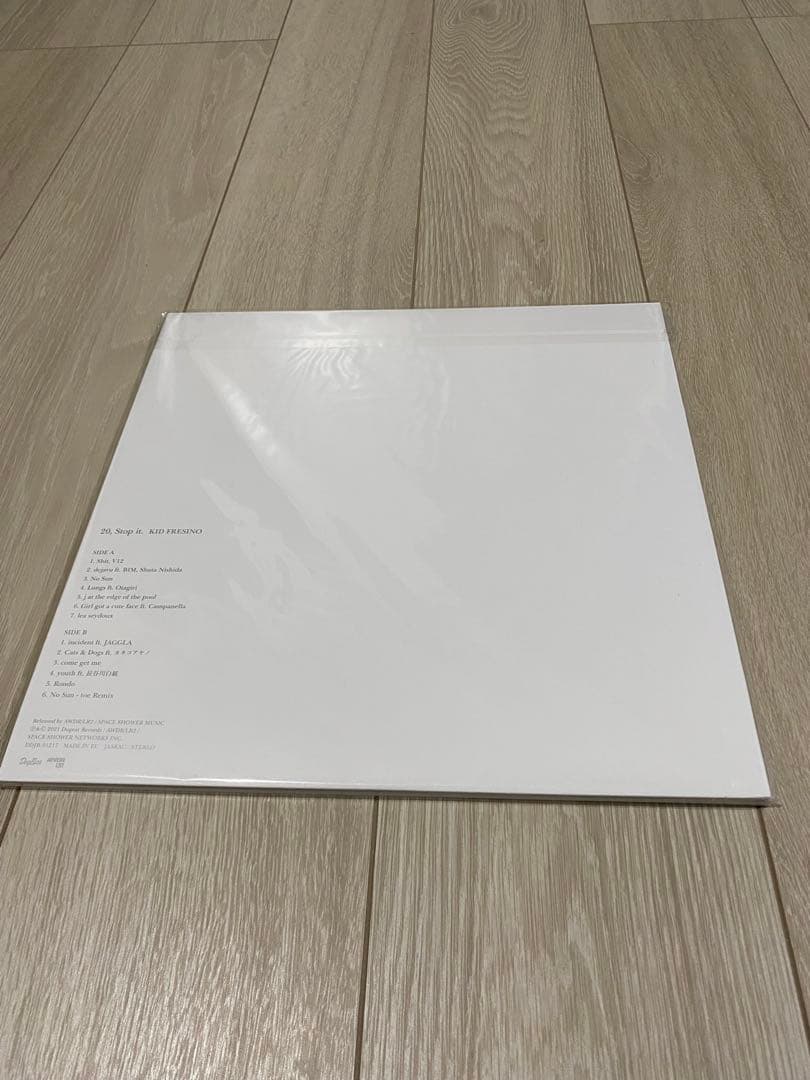 【新品】 20, Stop it. KID FRESINO レコード