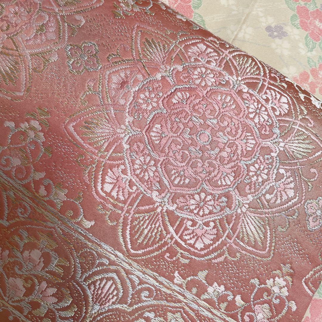 小紋　フルセット　椿　お出掛け　お散歩　普段着　着物　H5