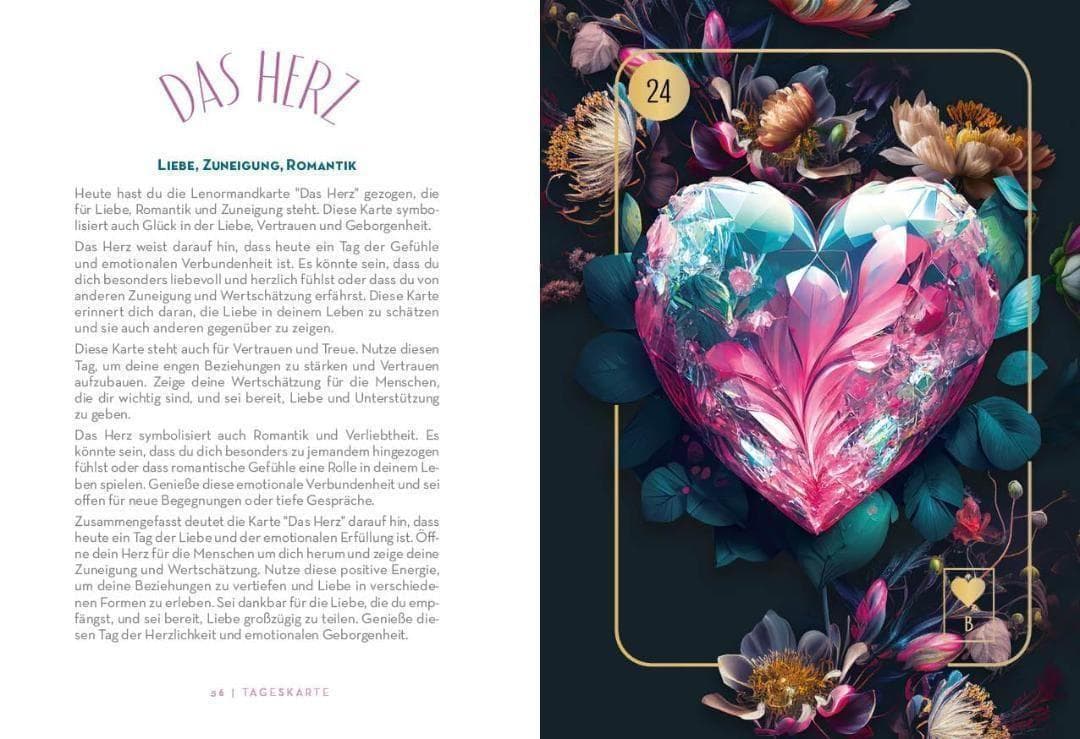 【正規品ルノルマンカード】入手困難品✨ドイツ発✨ラグジュアリー＆エレガント✨金縁