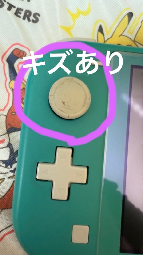 Nintendo Switch Lite 本体 ターコイズブルー ジャンク品