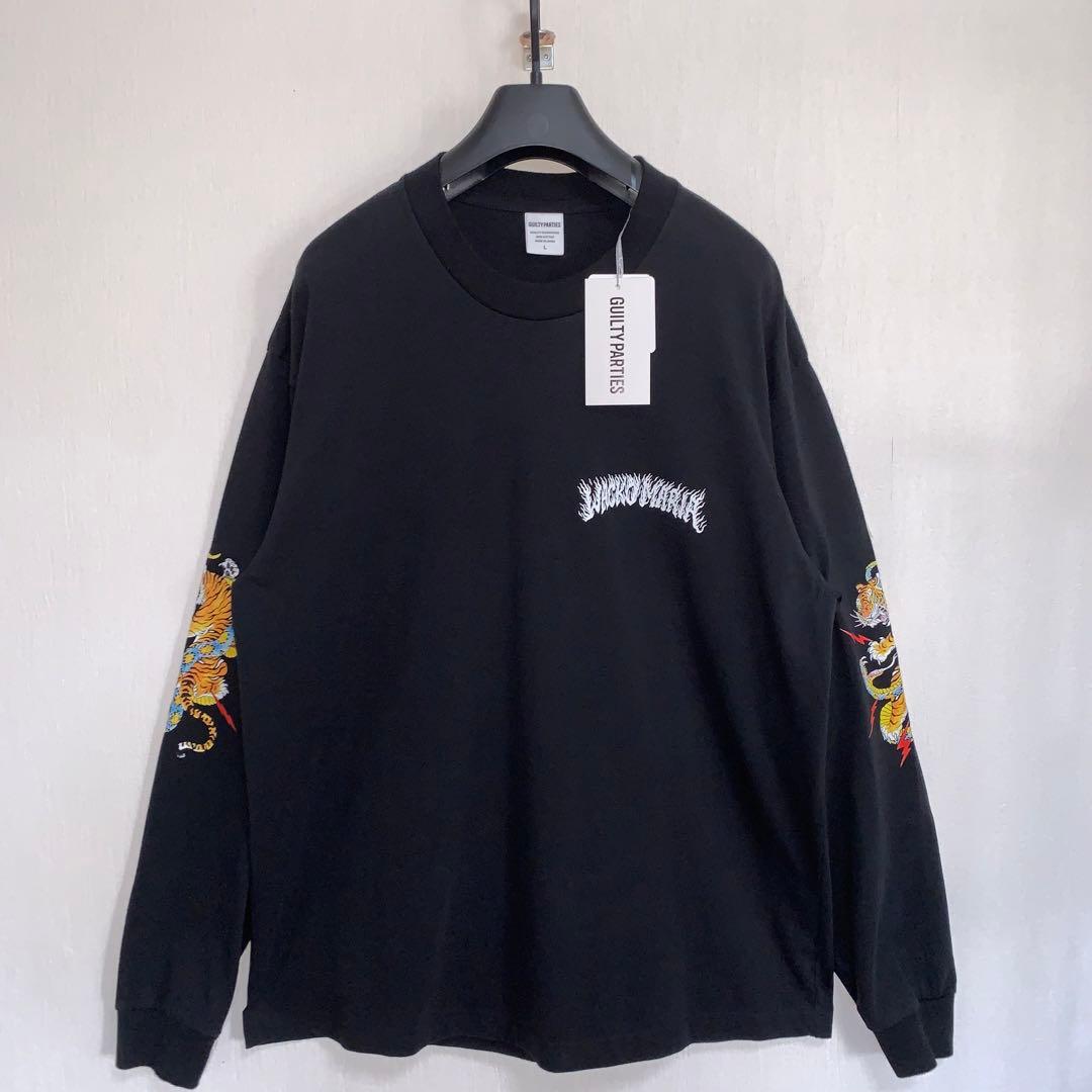 黒L【WACKOMARIA】TIM LEHI L/S／新品タグ付／送料込