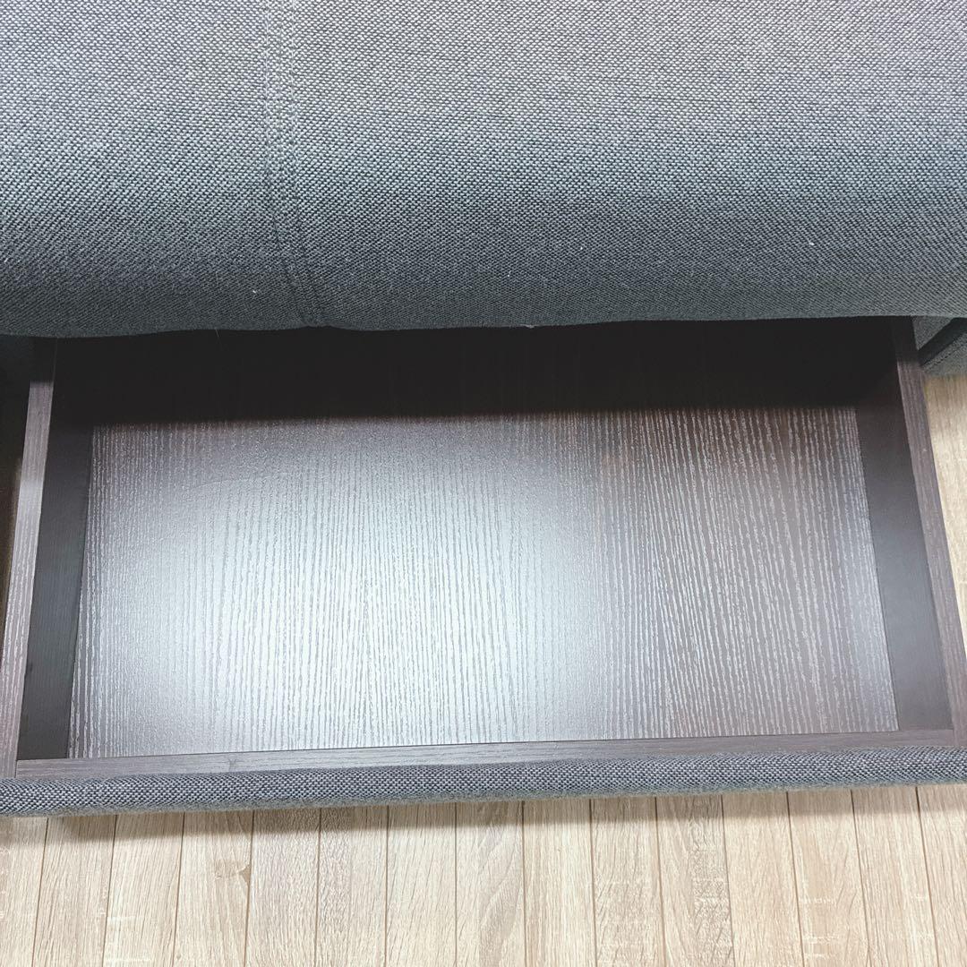 ◇大阪府 神戸市 配達料無料！◇ニトリ◇ソファベッド◇2杯収納付き◇