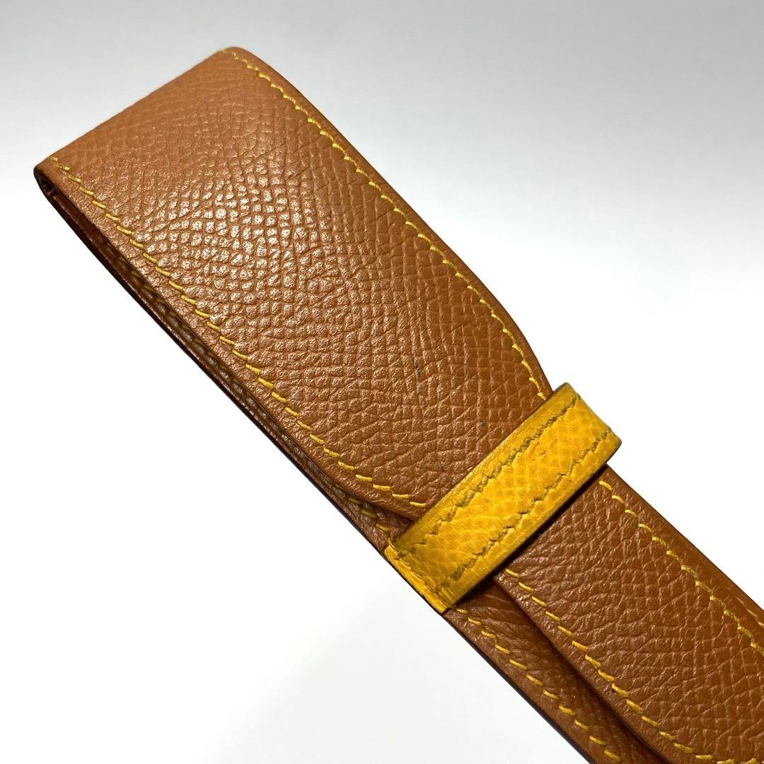 HERMES エルメス　ペンケース　クシュベル　刻印