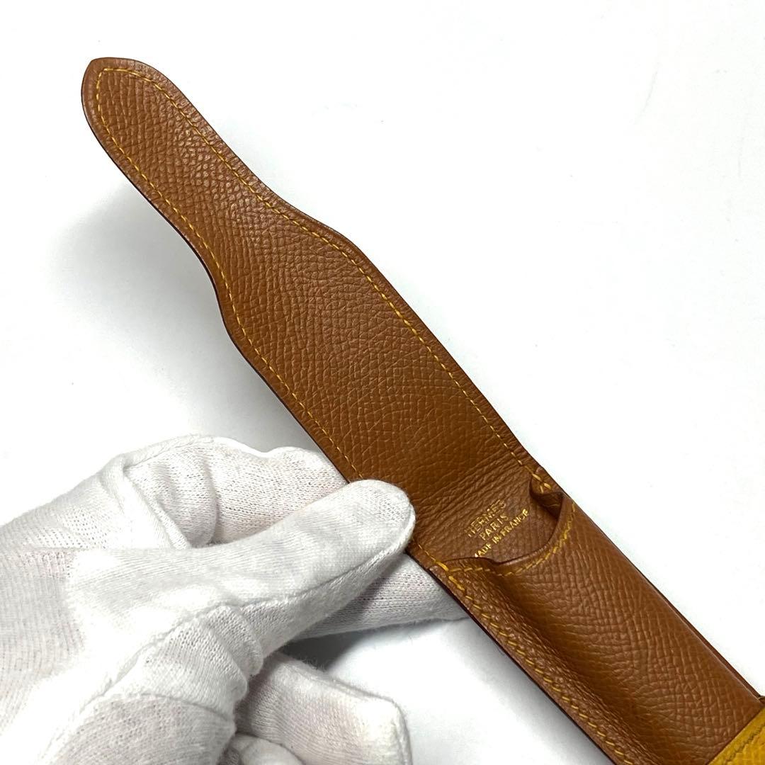 HERMES エルメス　ペンケース　クシュベル　刻印