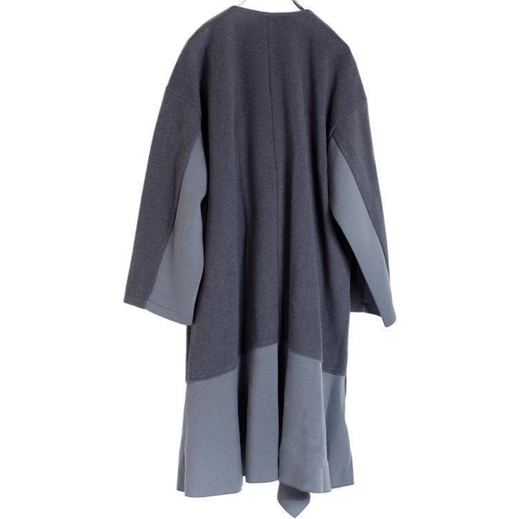 新品 ラディエイト フリルデザインコート グレー RADIATE ヤマダヤ