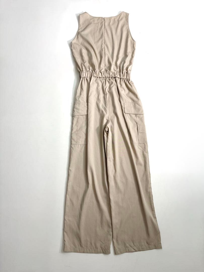 2025SS今季美品★ウィムガゼット　オックスオールインワン　ベージュ　F