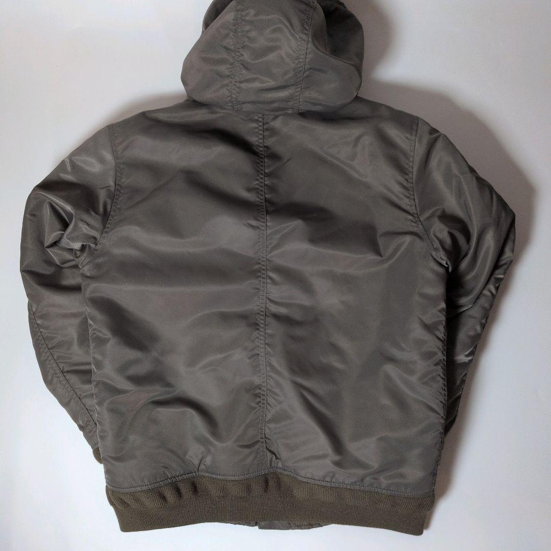 Schott NYC 中綿フライトジャケット N2B ファー取り外し可 L 40