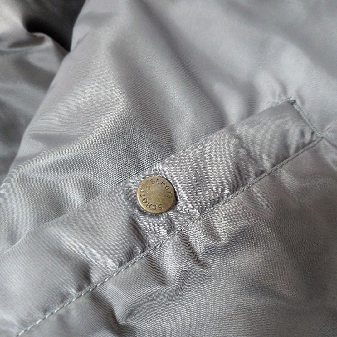 Schott NYC 中綿フライトジャケット N2B ファー取り外し可 L 40