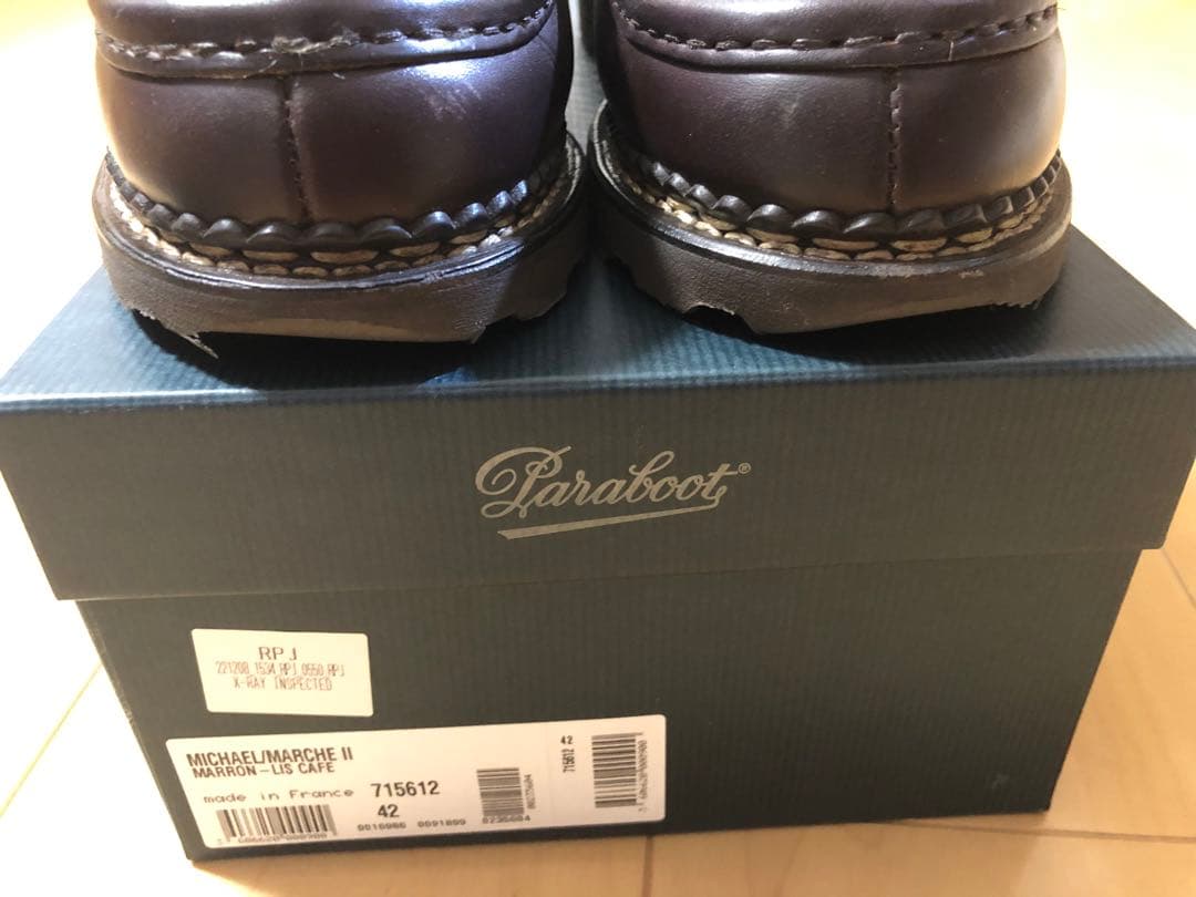 靴 Paraboot MICHAEL CAFE 42