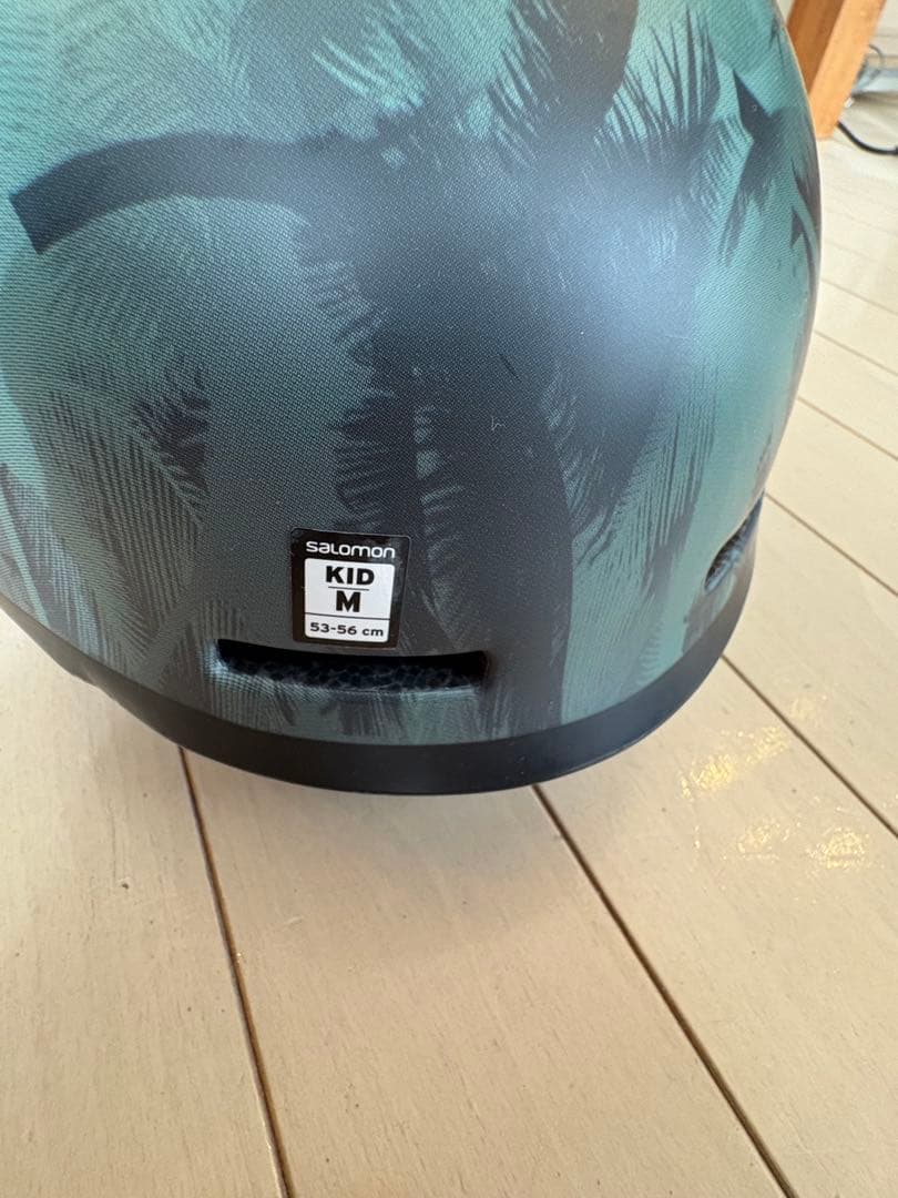 ポンタペススノーボードウエア110cm サロモンヘルメットセット