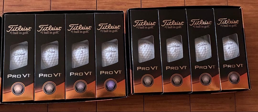 Titleist Pro V1 4ダース（ 12個×4箱）2023年物
