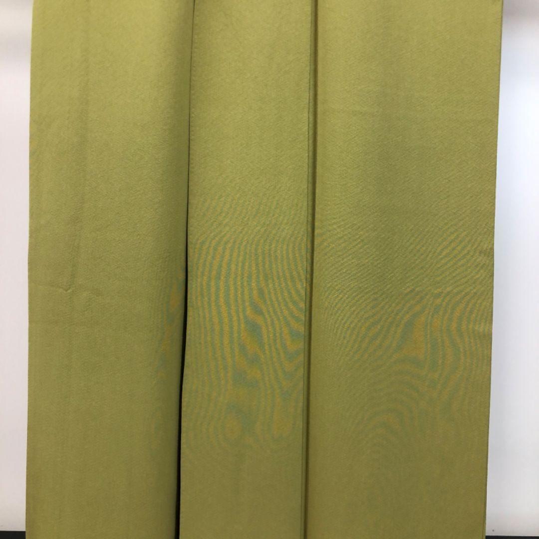 ☆ 色無地 本草木染作家 瑞寶 堅牢草木染 丹後縮緬 威光茶色 K-4818