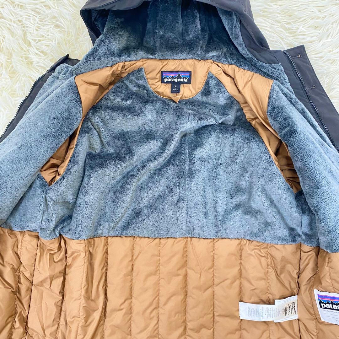 美品　パタゴニア　ジャケット　インサレーテッドイスマス　グレー　ボーイズ　XL