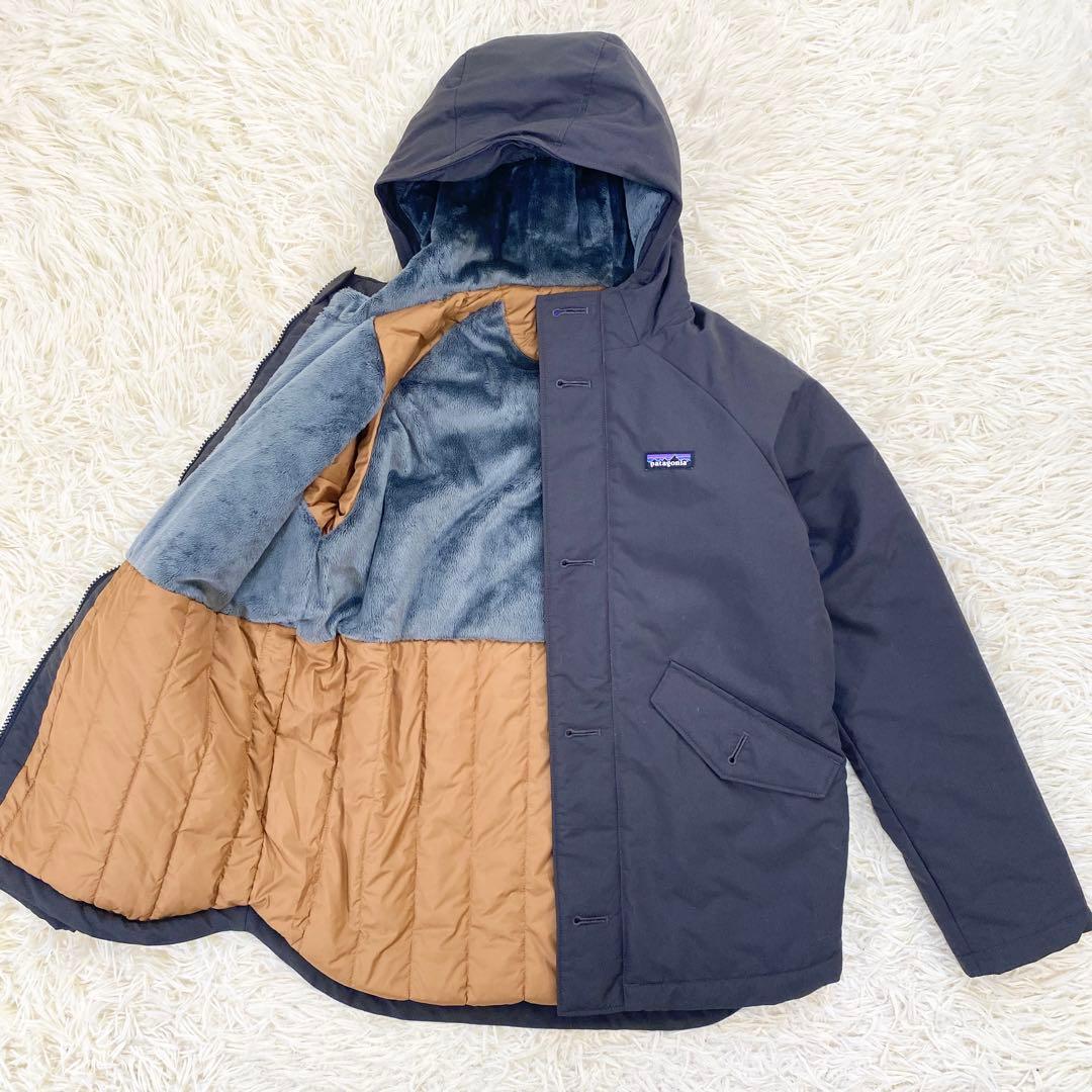 美品　パタゴニア　ジャケット　インサレーテッドイスマス　グレー　ボーイズ　XL