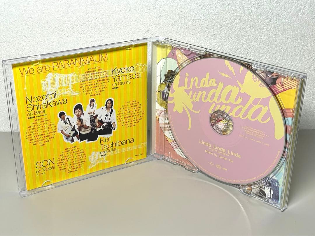 美品 CD リンダ リンダ リンダ オリジナル・サウンドトラック ブルーハーツ