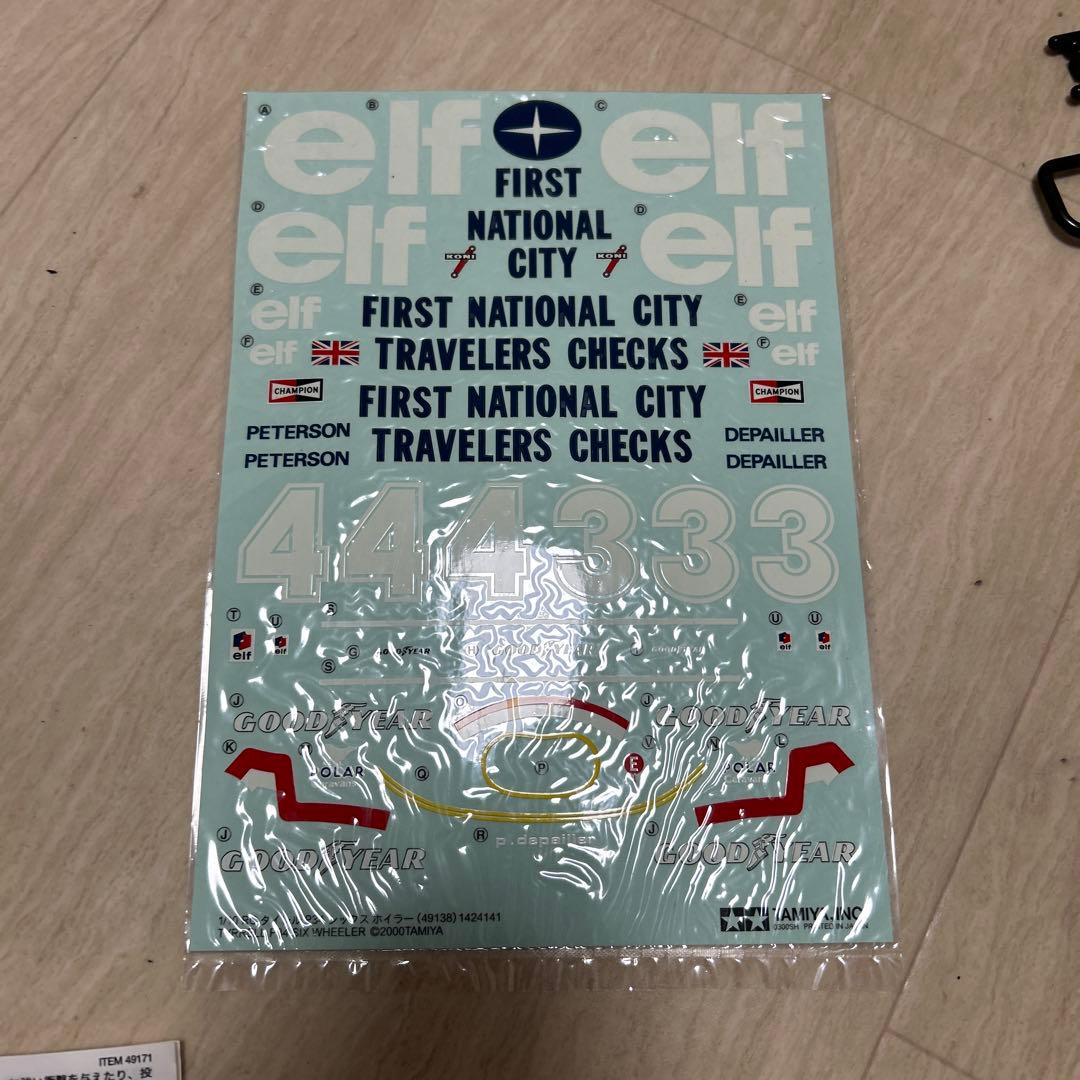 現状品！タミヤ RCC タイレルP34 (ＲＣ特別販売商品:49154)