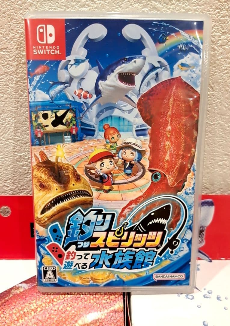 Switch ソフト 釣りスピリッツ 釣って遊べる水族館 サオコン ２個セット