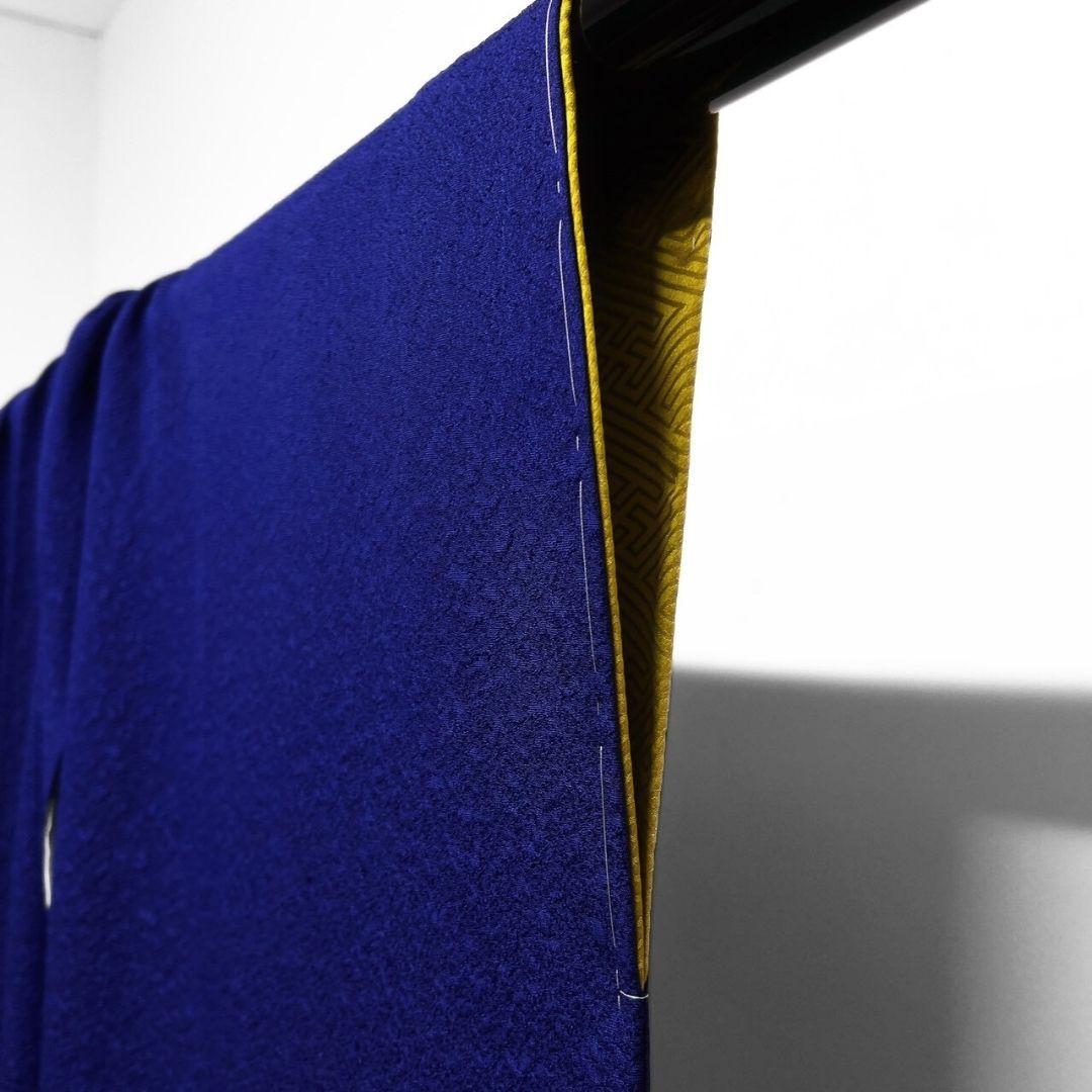 未着用　振袖　辻ヶ花　絞り　藤の花　襦袢付き　成人式　晴れ日　着物　064a p