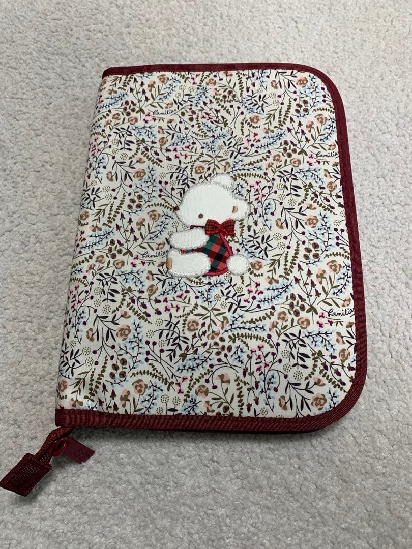 familiar 母子手帳ケース RD 002