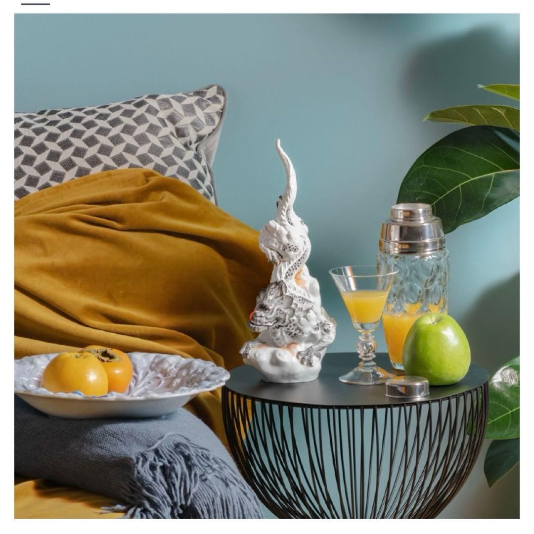 龍　Meissen マイセン　ドラゴン　白磁　置物　フィギュリン　ビスク