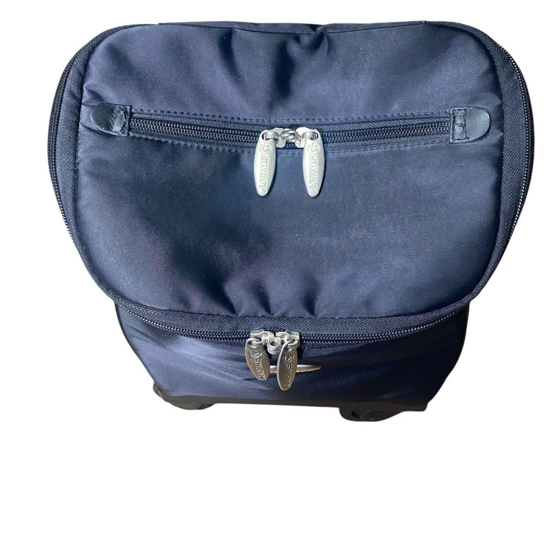 美品✨SWANY キャリー　4輪　取り外し　バッグ　カート　シルバーカー　黒