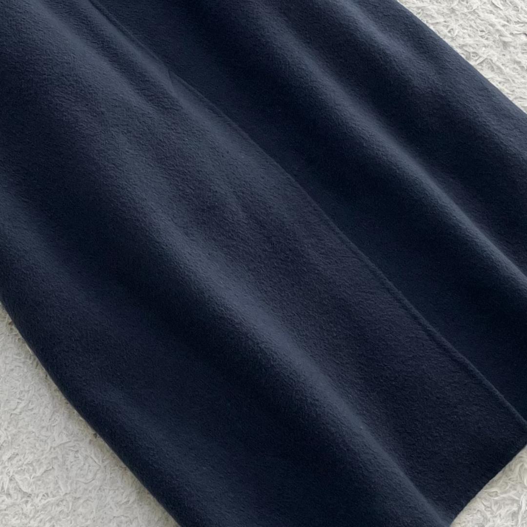 極美品✨近年✨エトレ フーディーストールリバーコート ダブルフェイス M