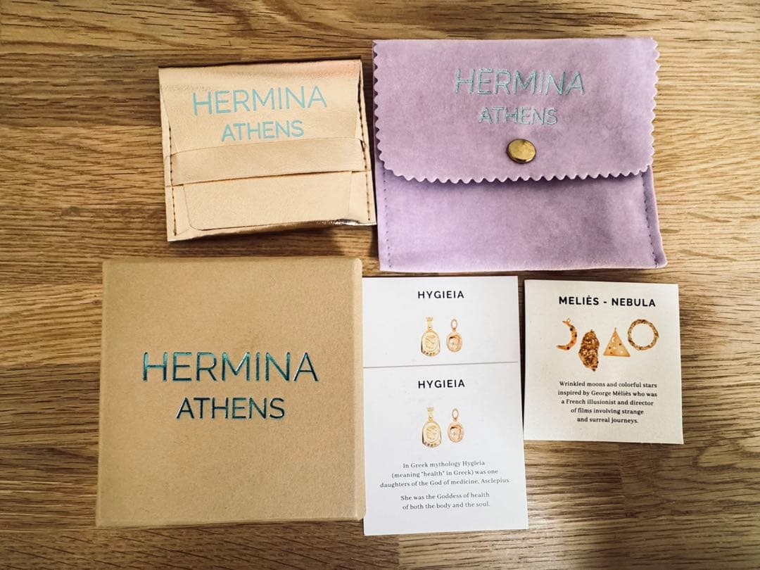 HERMINA ATHENS ネックレス&ピアス＆チャーム