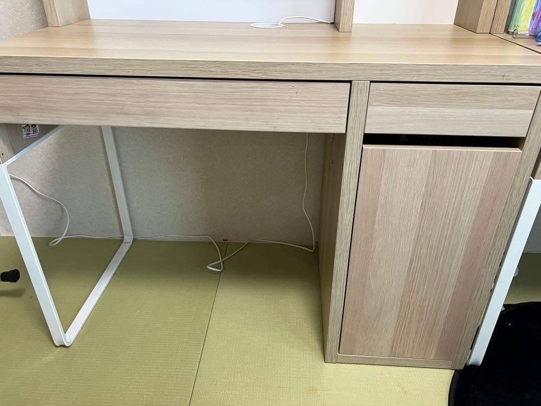 IKEA デスク 勉強机 MICKE ミッケ　ライト付　ikea