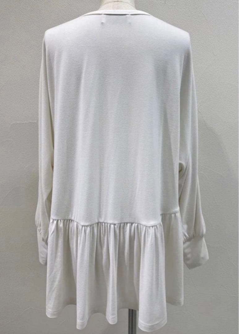 nikoCYAN TOKYO ラウンドギャザーウォーム ドルマントップス