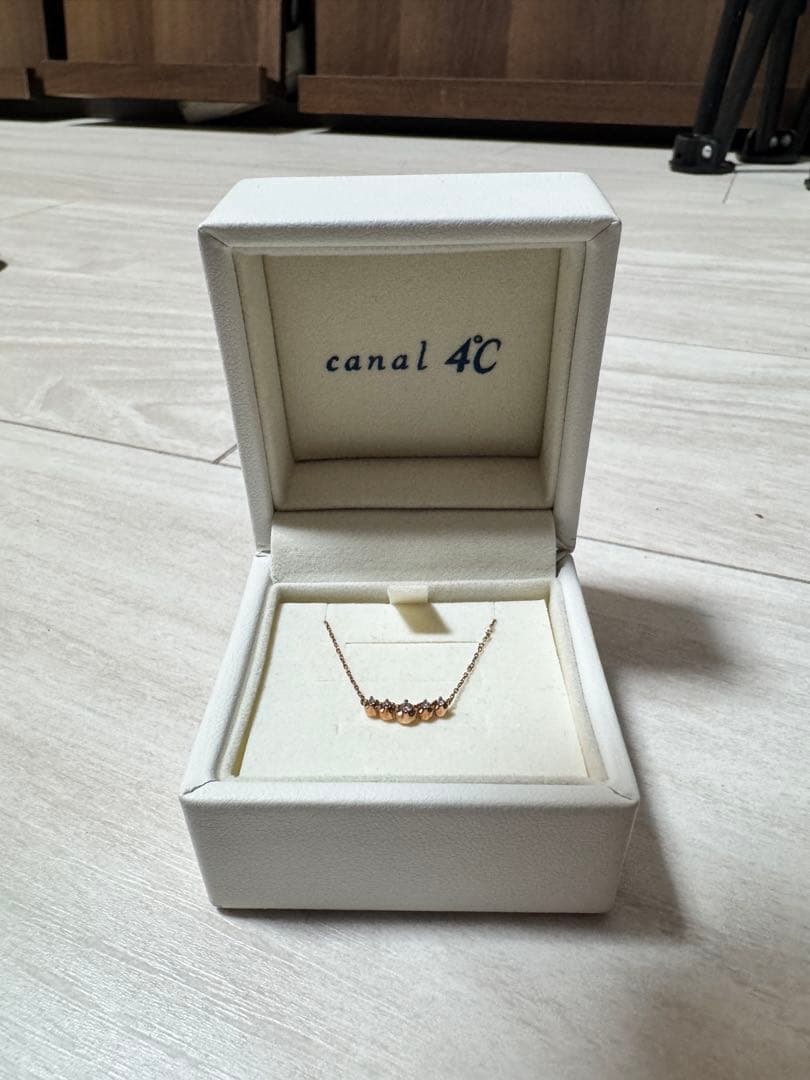 コ*タ様 canal4°C K10ピンクゴールド ネックレス　現行品¥40.70