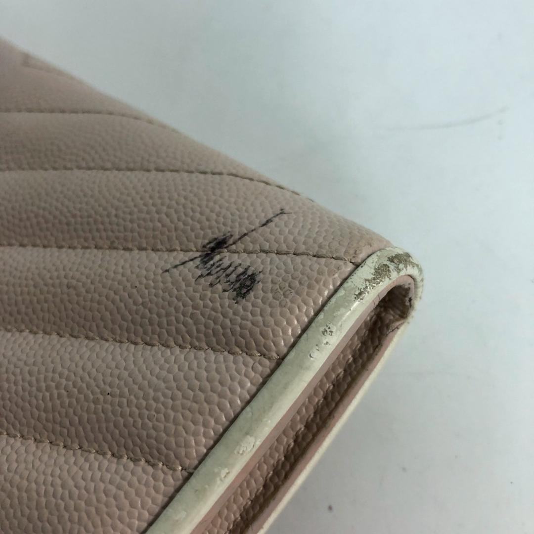 Saint Laurent サンローラン キルティング 長財布 レディース