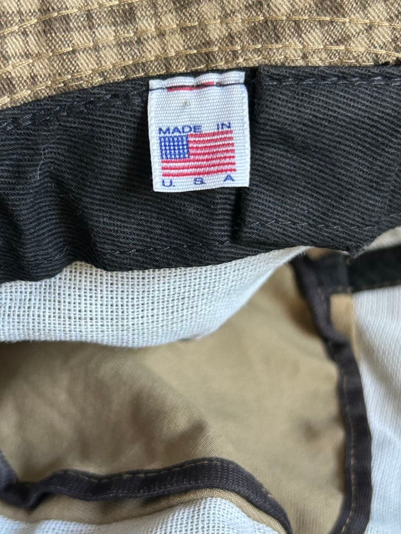 あいみょん着用 vans USA製 バケットハット ヴィンテージ