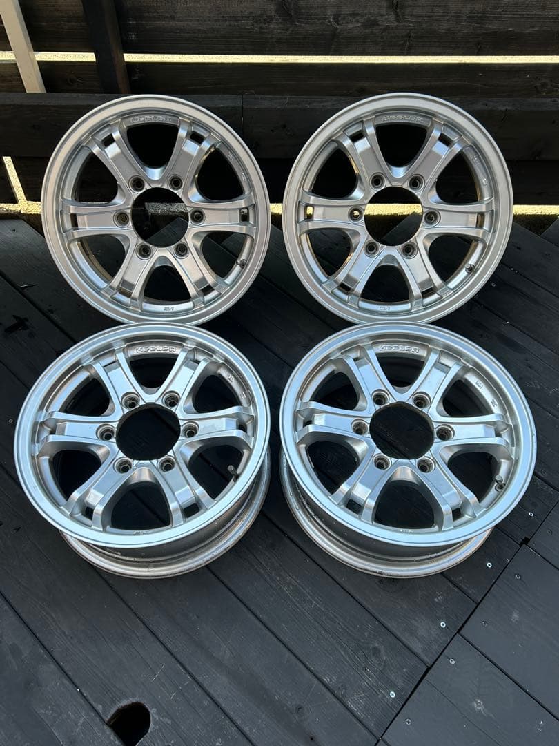 KEIZER 15インチ アルミホイール 5スポーク