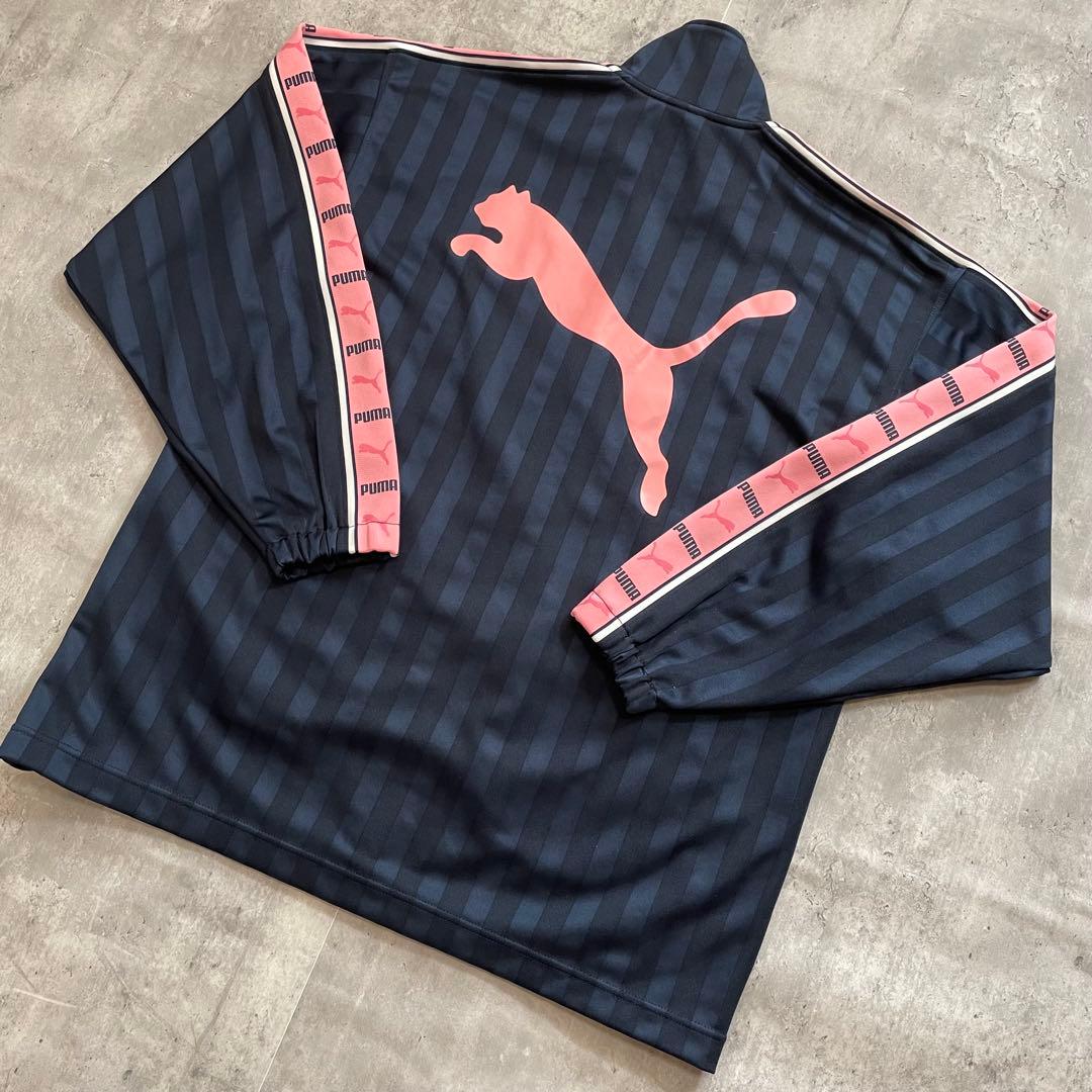 美品✨廃盤品 PUMA プーマ ジャージ セットアップ Y2K ピンク 紺 M